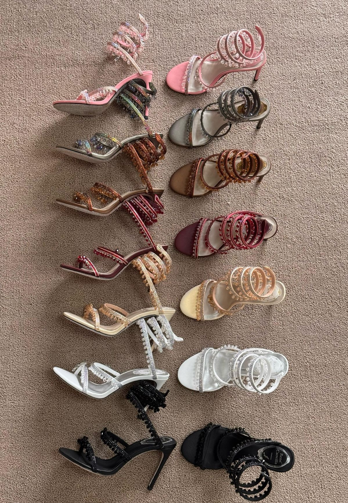 Chandelier Crystal heels