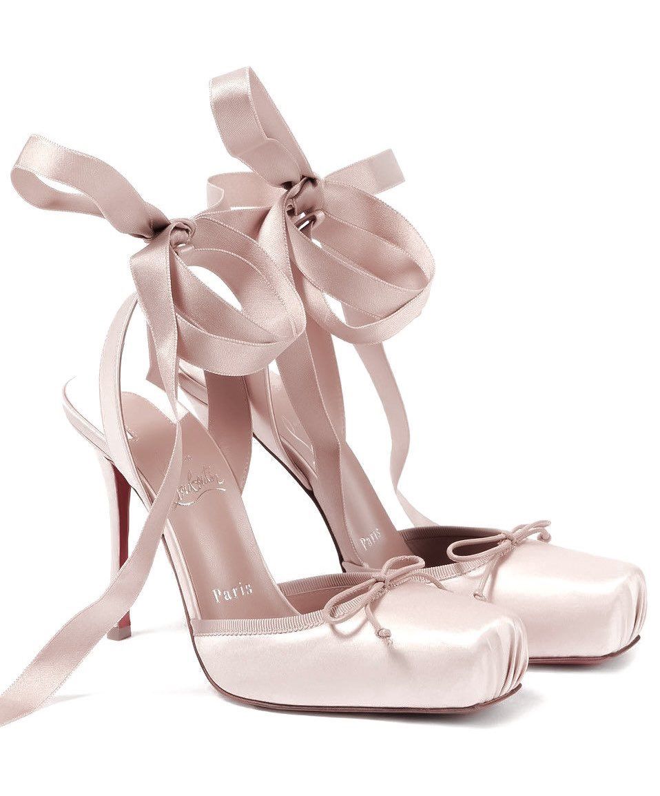 Satin Ballet Heels
