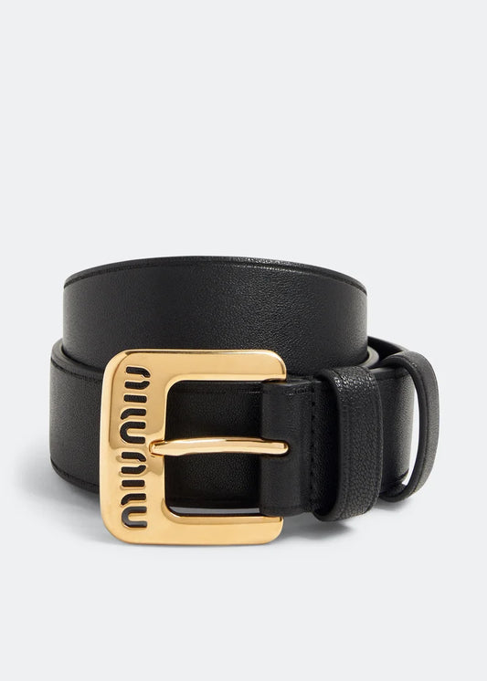 Miu Miu Nappa leather belt