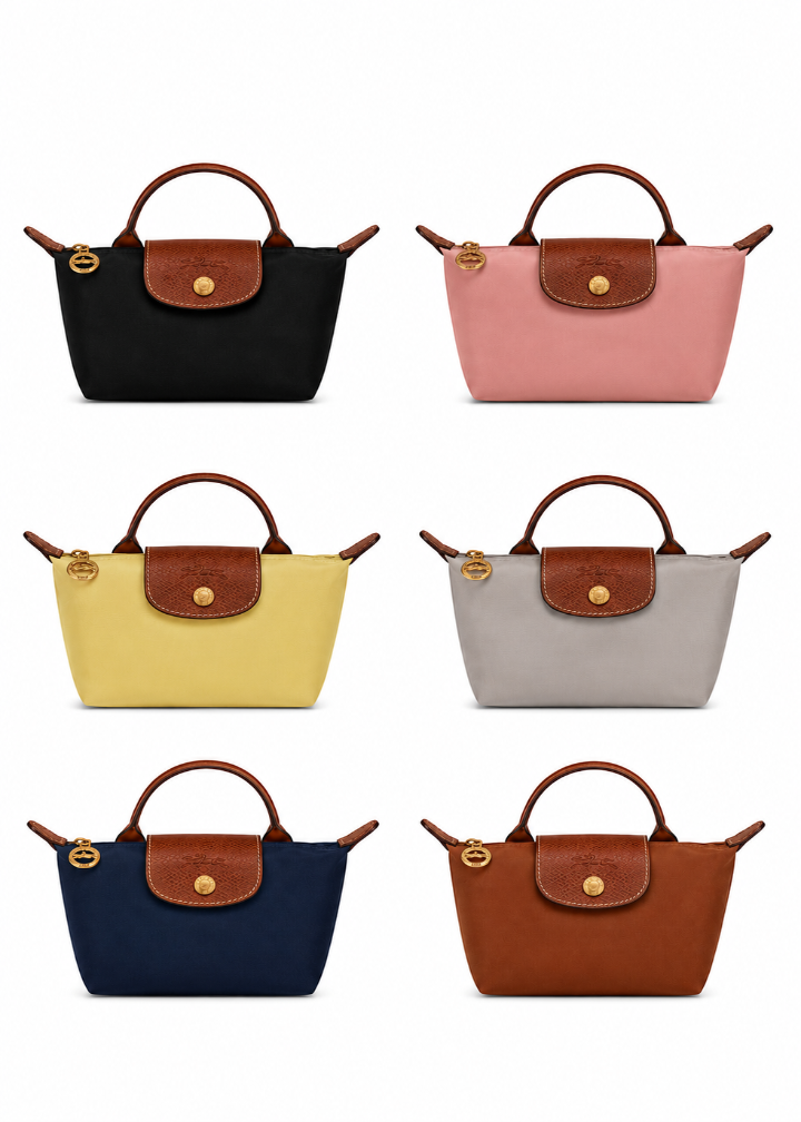 Le Pliage Longchamp Pouch with handle
