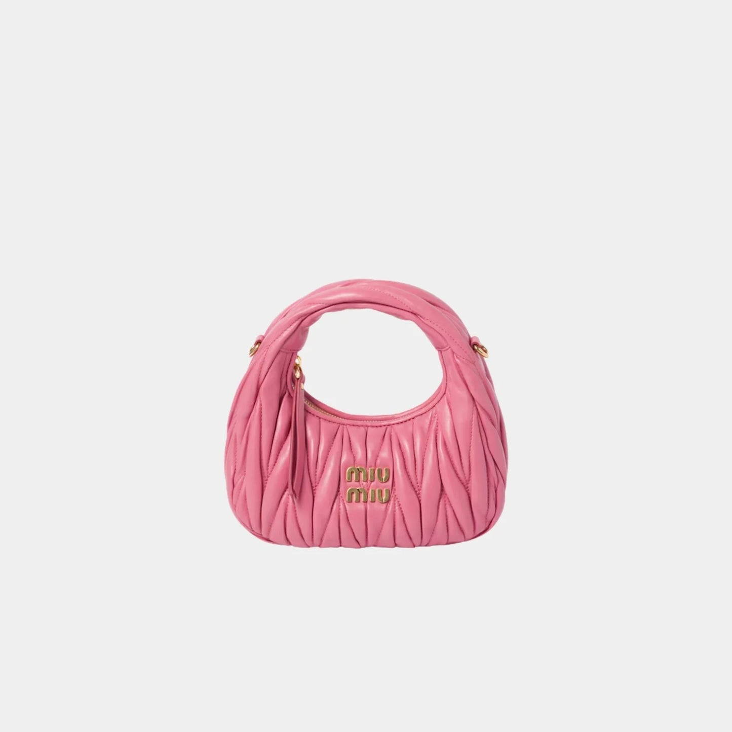 Miu Miu Wander matelassé mini hobo bag