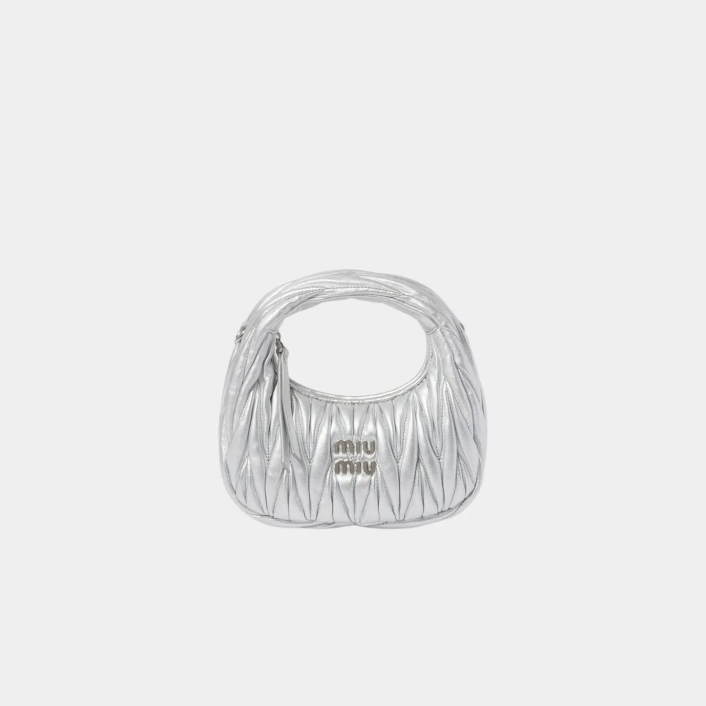 Miu Miu Wander matelassé mini hobo bag